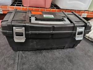 lot 2523 image: Box Of Fun Toolbox Of Masonry Grinding Disks And Polishing Bonnets