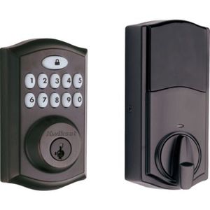 lot 2532 image: 913 SmartCode� Electronic UL Deadbolt featuring SmartKey Security�� in Venetian Bronze