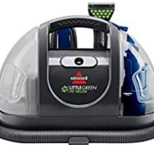 lot 1188 image: BISSELL Little Green Pet Deluxe Portable Carpet Cleaner, 3353, GrayBlue (B09XFGWM2B)