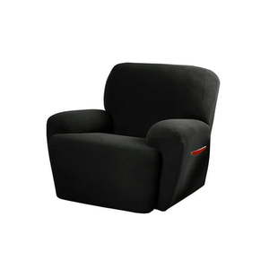 lot 700 image: Zenna Home Pixel 4 Piece Recliner Stretch Furniture Cover Slipcover