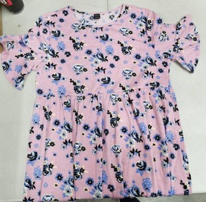 lot 924 image: Pink and Blue Floral Shein Womens Dress Size Large