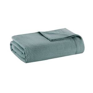 lot 2501 image: Madison Park Egyptian Cotton Solid Blanket