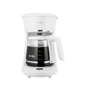lot 2576 image: Mr. Coffee 12-Cup Programmable Coffeemaker Brew Now or Later Black