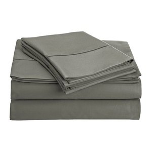 lot 3612 image: Luxury 800 Thread Count Egyptian Cotton Deep Pocket California King 4-Piece Sheet Set Bedding