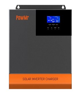 lot 1168 image: Powmr 5000W DC 48V AC 110V All In One Solar Inverter Retails $830.00