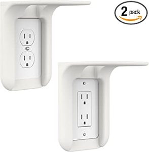 lot 1178 image: Wali Outlet Shelf, White, 2 Pack