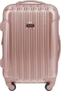 lot 3533 image: Kensie Pink Traveling Luggage
