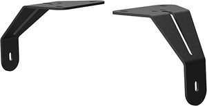 lot 3593 image: ARIES 1110313 Jeep Wrangler JL Windshield Light Brackets LEDs Sold Separately