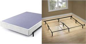 lot 1225 image: Zinus Walter 9 Inch Smart Box Spring  Mattress Foundation, California King