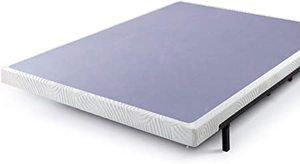 lot 1228 image: Zinus Walter 4in Smart Box Spring  Mattress Foundation built-to-last Twin Xl