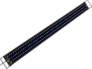 lot 3583 image: NICREW ClassicLED Aquarium Light, Fish Tank Light with Extendable Brackets, 48-Inch, 32 Watts