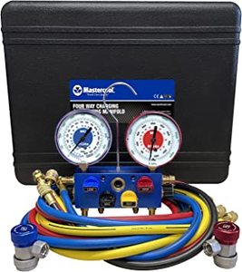 lot 3584 image: Mastercool Manifold Gauge Set