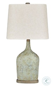 lot 3630 image: Maribeth Casual Dage Paper Table Lamp