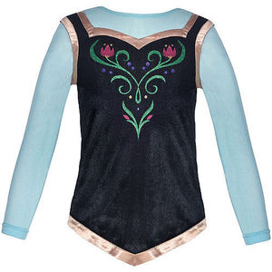 lot 965 image: Disneys Frozen Princess Anna Girls Top Child Costume Small 4-6
