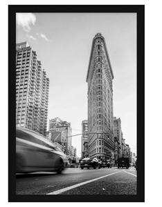 lot 3604 image: Americanflat 24x36in Black Poster Frame Polished Plexiglass
