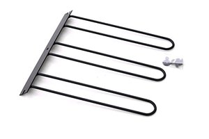 lot 58415 image: Lund Bike Carrier Attachment for Lund Steel Cargo Carrier, Black