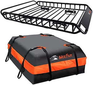 lot 58420 image: MeeFar Universal Rooftop Cargo Carrier (51 X 36 X 5)  (Retails $299)