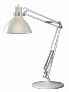 lot 58434 image: Luxo Task Light, White  (45)   (See Description)