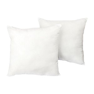 lot 58441 image: Cozy Bed European Sleep Pillow, White   (27 H X 27 W X 4 D)  (Set of 2)