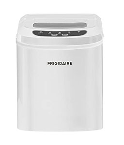 lot 58473 image: Frigidaire Portable Compact Countertop Ice Making Machine, White  (Different than stock photo)