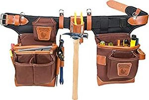 lot 59443 image: Occidental Leather Adjust-to-Fit FatLip Carpenters Tool Belt Bag Set