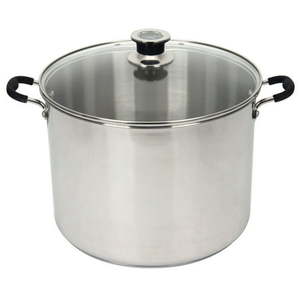 lot 59459 image: Multi-Use Canner with Temperature Indicator, Stainless Steel