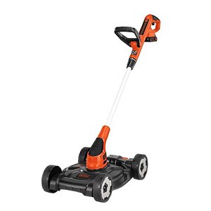 lot 59462 image: BLACKDECKER Cordless 3 in 1 Lawn Mower, String Trimmer, Edger