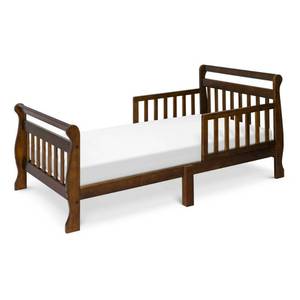 lot 59467 image: DaVinci Sleigh Toddler Bed, Espresso