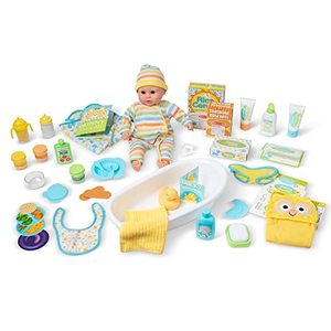 lot 61455 image: Melissa & Doug Deluxe Doll Set