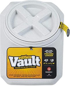 lot 61882 image: Gamma2 Vittles Vault Outback Airtight Pet Food Container, White  (40Lbs)