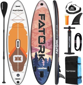 lot 61891 image: FATORK Stand Up Inflatable Paddle Board  (106326)