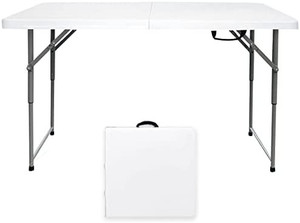 lot 61908 image: Go-Trio Foldable Table, White  (4)