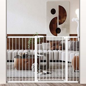 lot 62318 image: Metal Pressure Mounted Extra Tall Safety Gate  (38 T)