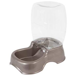 lot 62714 image: Petmate Pet Cafe Waterer Cat and Dog Water Dispenser, Pearl Tan  (3 Gallon)