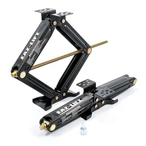 lot 62718 image: Camco Eaz Lift Heavy Duty Scissor Jacks with Drill Adaptor  (24)   (2 Pack)