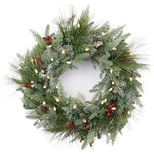 lot 62734 image: Harvest Decorative Wreath  (24)  (Stock photo different than actual item)