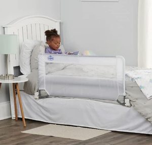 lot 62735 image: Regalo Swing Down Bed Rail Guard, with Reinforced Anchor Safety System