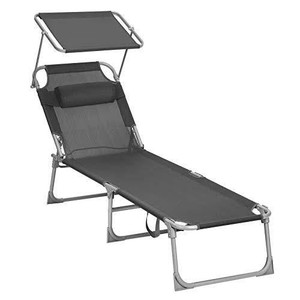 lot 62775 image: Chaise Lounge Chair, Blue (2pcs)