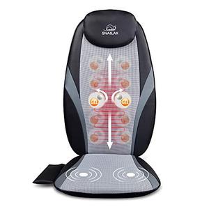 lot 63632 image: SNAILAX Shiatsu Back Massager Cushion with Heat