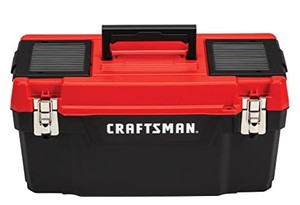 lot 61479 image: Craftsman Handheld Travel Plastic Toolbox  (20)  (See Description)