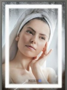 lot 62323 image: Rectangular Bathroom Mirror LED Light  (Stock photo similar)