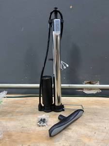 lot 41873 image: Bike Floor Pump with Gauge,CLOLOP Bike Pump High Pressure 160 PSI,Bicycle Pump with Air Ball Pump Inflator Fits Schrader and Presta Valve Types