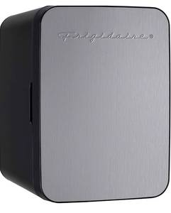 lot 41875 image: FRIGIDAIRE Portable 10L, 15-can Mini Fridge Brushed Stainless Rugged Refrigerator, EFMIS188-SS