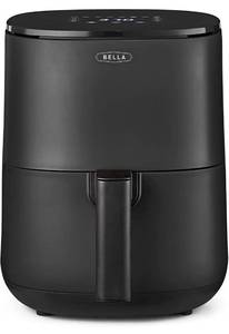 lot 41876 image: BELLA 2.9QT Touchscreen Air Fryer, No Pre-Heat Needed, No-Oil Frying, Fast Healthy Evenly Cooked Meal Every Time, Dishwasher Safe Non Stick Pan and Crisping Tray for Easy Clean Up, Matte Black