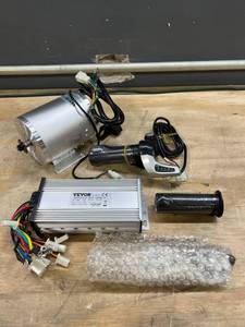 lot 41879 image: For Parts or Repair. Vevor Electric Motor for Scooters See Photos for Product Specs on Labels