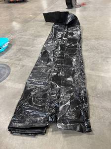 lot 41898 image: Plastic Tarp with Metal Eyelets. 176�� Long and at least 96�� Wide
