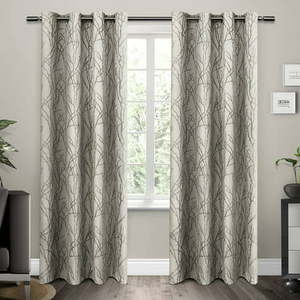 lot 58822 image: Exclusive Home Holden Wrap Around 1 Curtain Rod, 36-72