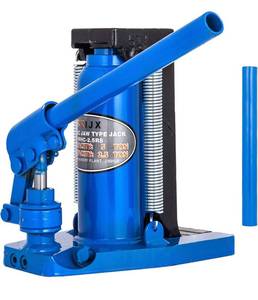 lot 58825 image: Mophorn Toe Jack Lift Hydraulic Machine Toe Jack Lift Air Hydraulic Toe Jack Proprietary Heat-Treated Steel (2.5-5Ton Blue)