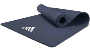 lot 58849 image: adidas Yoga Mat Thick 8mm EVA Foam Non Slip Exercise Workout Mats for Men and Women - Ideal for Home Gym Fitness, Yoga, Pilates, Studio - Lightweight, Rollable, Foldable (69 L x 24 W)