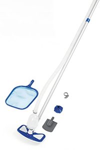 lot 69417 image: Bestway 58234 Above Ground Pool Cleaning & Maintenance Accessories Set Kit for Filter Pumps with a 530 GPH Flow Rate - Blue
